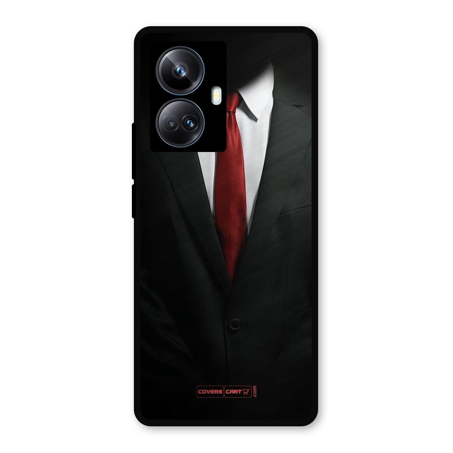 Classic Suit Metal Back Case for Realme 10 Pro Plus