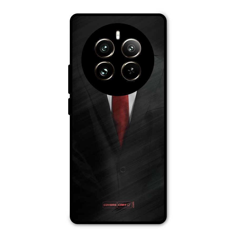 Classic Suit Metal Back Case for Realme 12 Pro