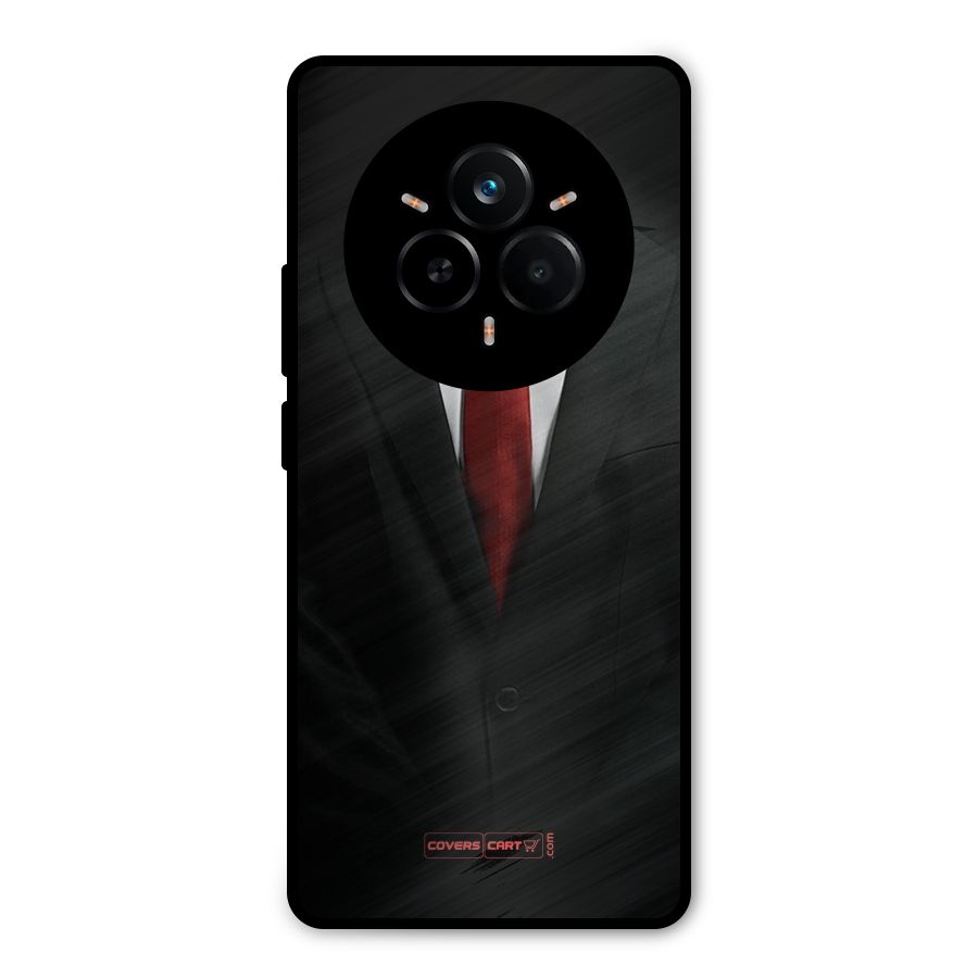 Classic Suit Metal Back Case for Realme 14 Pro
