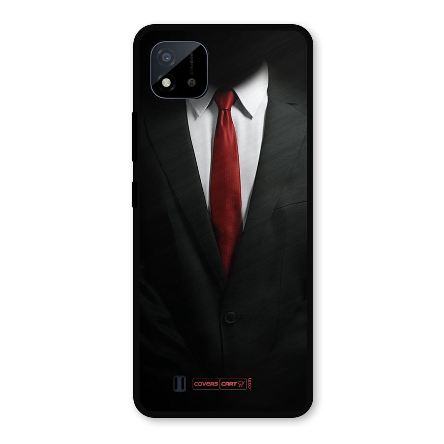 Classic Suit Metal Back Case for Realme C11 2021