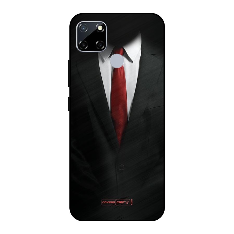 Classic Suit Metal Back Case for Realme Narzo 20
