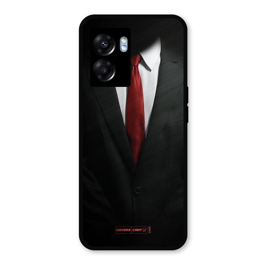 Classic Suit Metal Back Case for Realme Narzo 50 5G