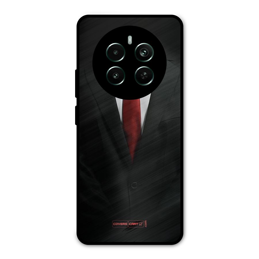 Classic Suit Metal Back Case for Realme Narzo 70 Pro