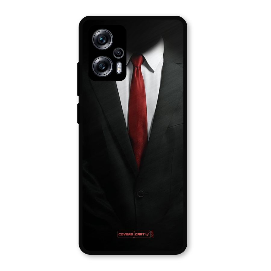 Classic Suit Metal Back Case for Redmi K50i