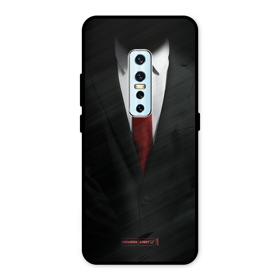 Classic Suit Metal Back Case for Vivo V17 Pro