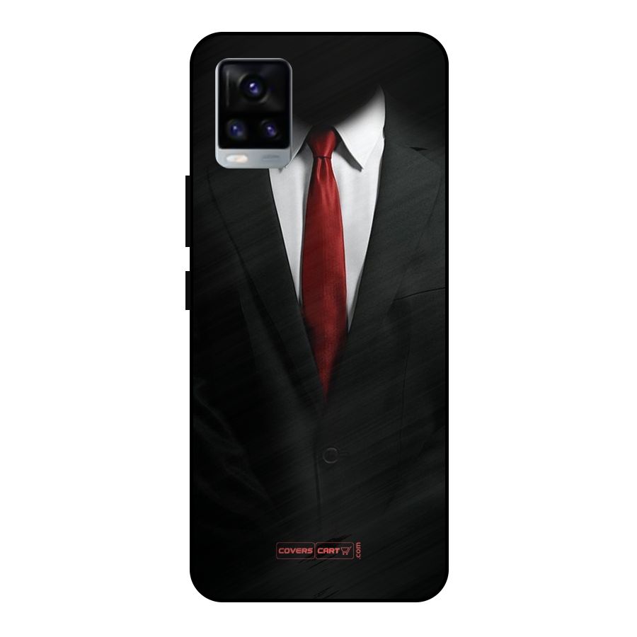 Classic Suit Metal Back Case for Vivo V20