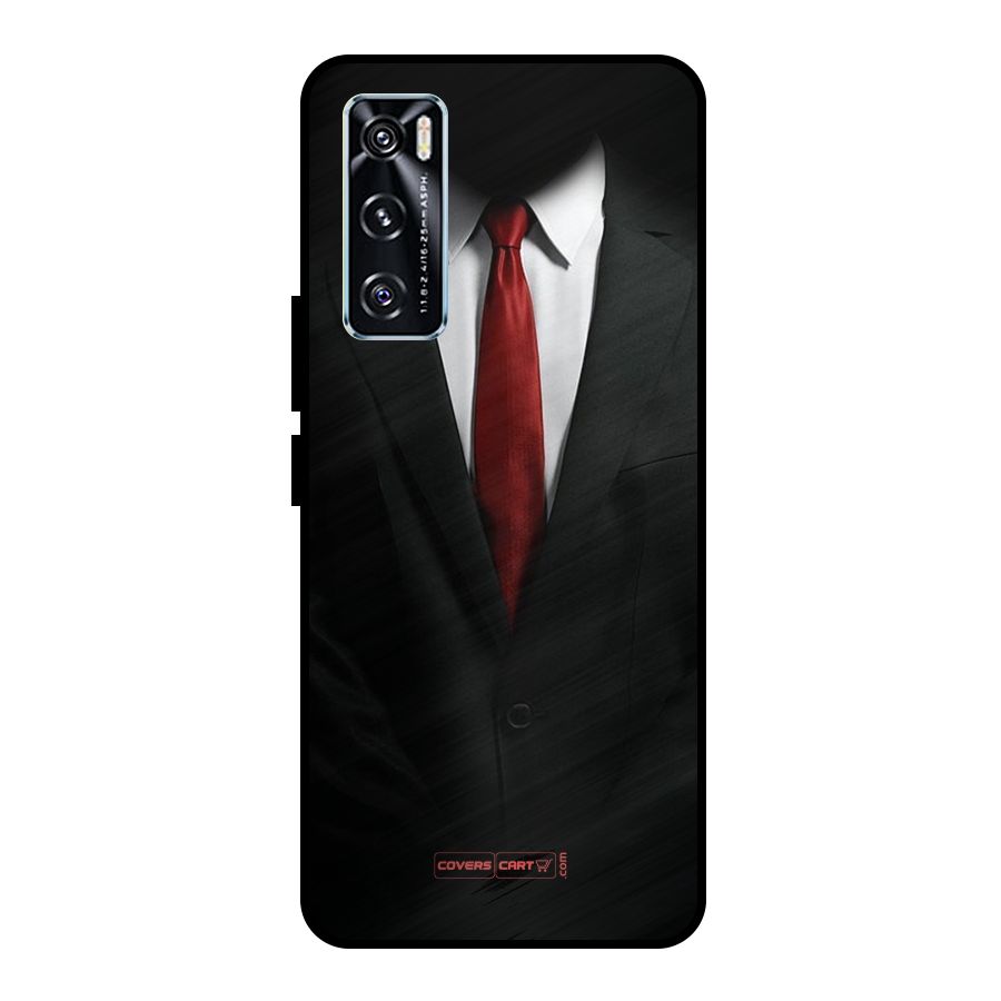 Classic Suit Metal Back Case for Vivo V20 SE