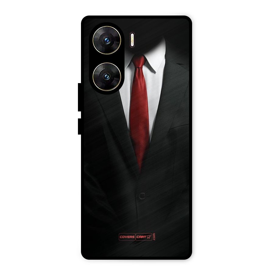 Classic Suit Metal Back Case for Vivo V29e