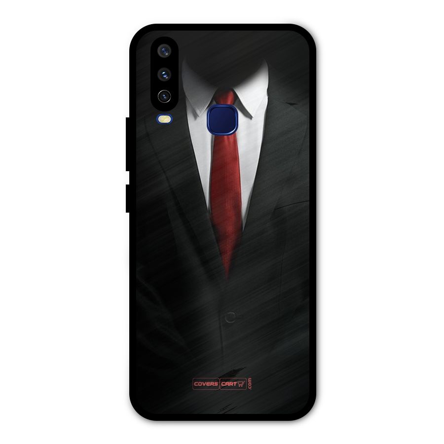 Classic Suit Metal Back Case for Vivo Y12