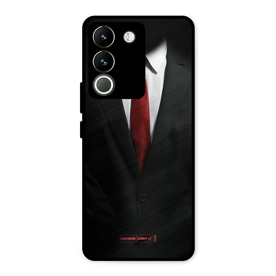 Classic Suit Metal Back Case for Vivo Y200