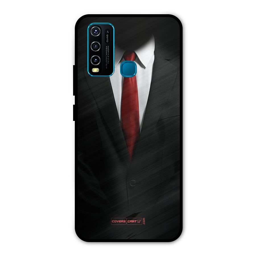 Classic Suit Metal Back Case for Vivo Y50
