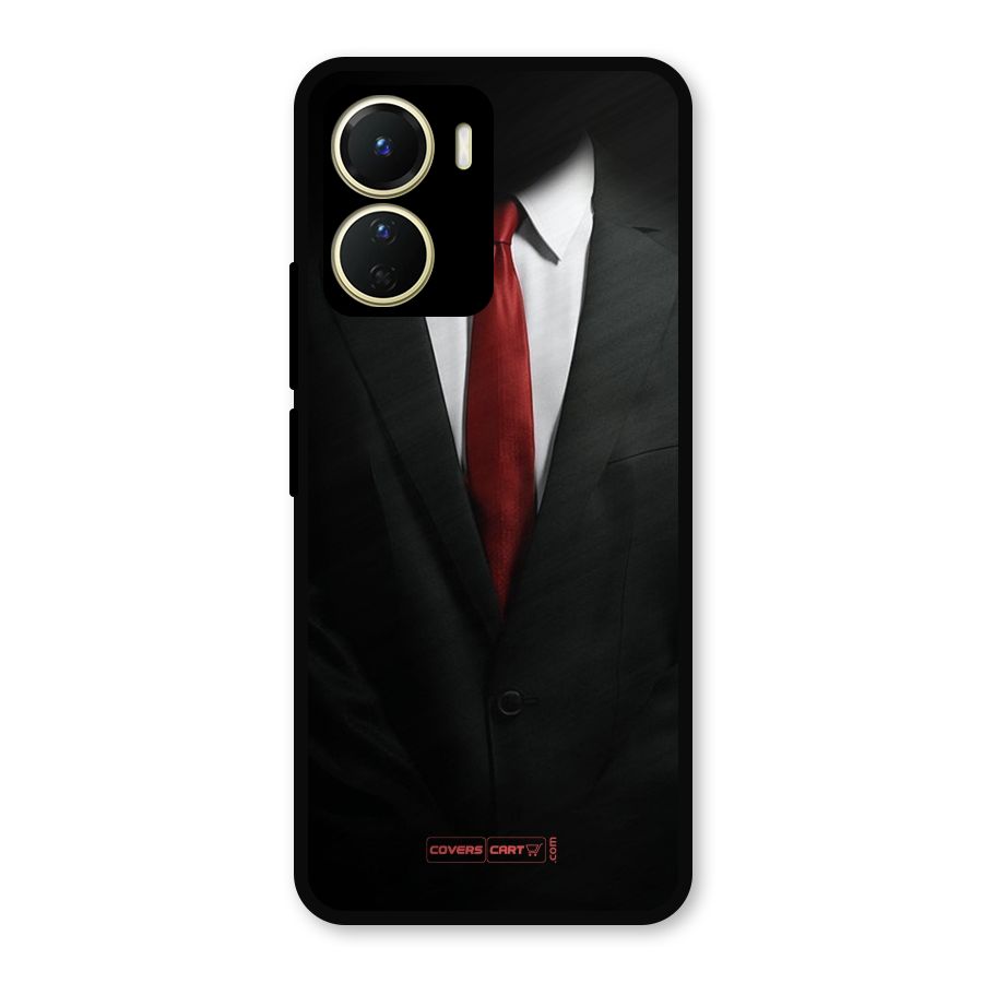 Classic Suit Metal Back Case for Vivo Y56