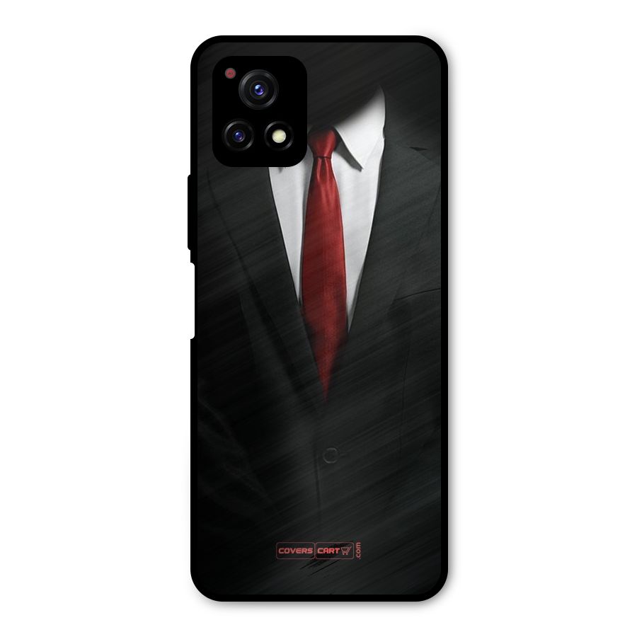 Classic Suit Metal Back Case for Vivo Y72 5G