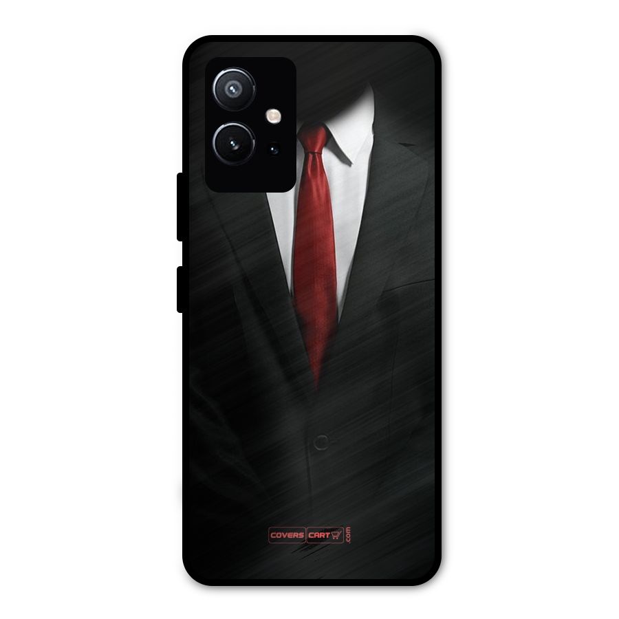 Classic Suit Metal Back Case for Vivo Y75 5G
