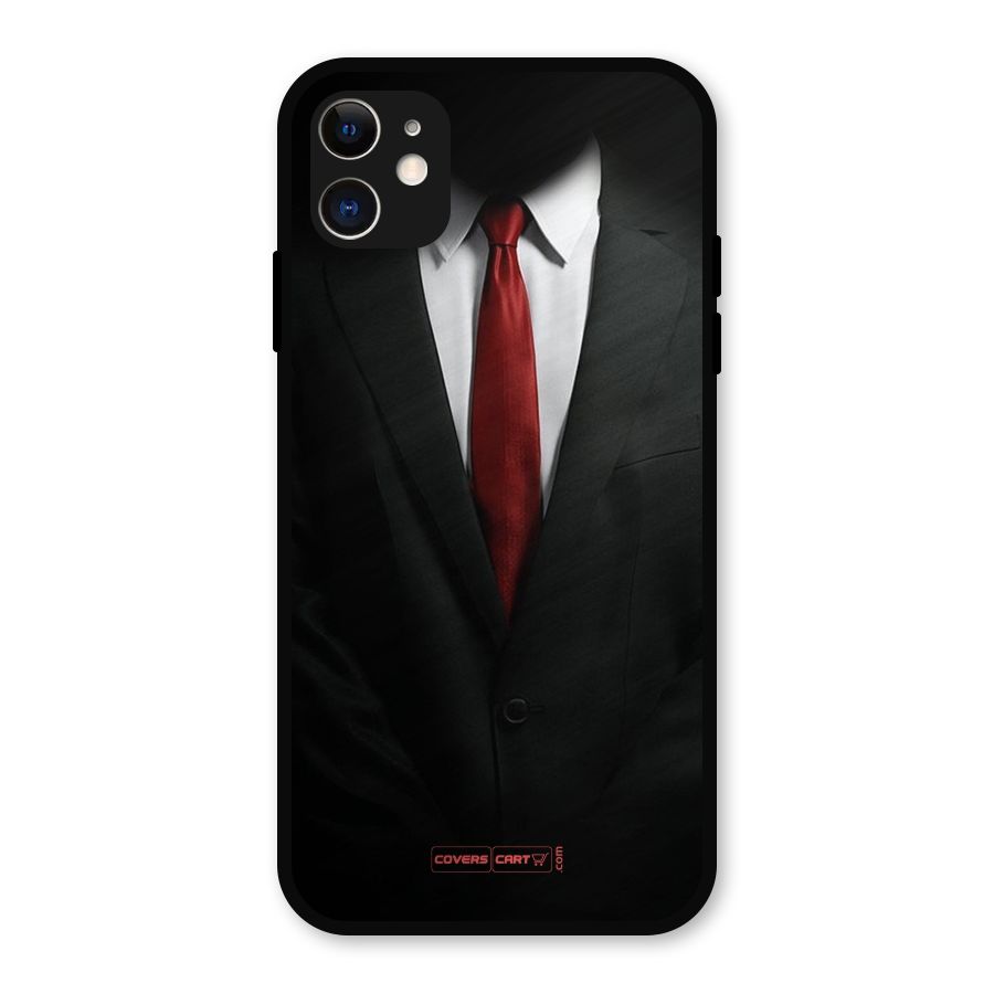 Classic Suit Metal Back Case for iPhone 11