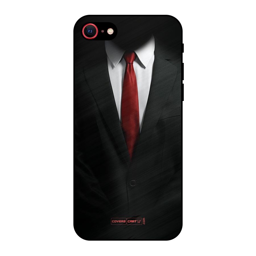 Classic Suit Metal Back Case for iPhone 7