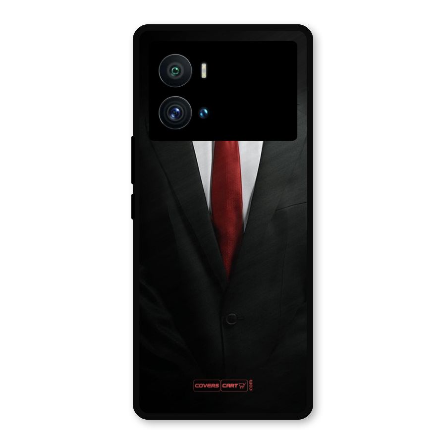 Classic Suit Metal Back Case for iQOO 9 Pro
