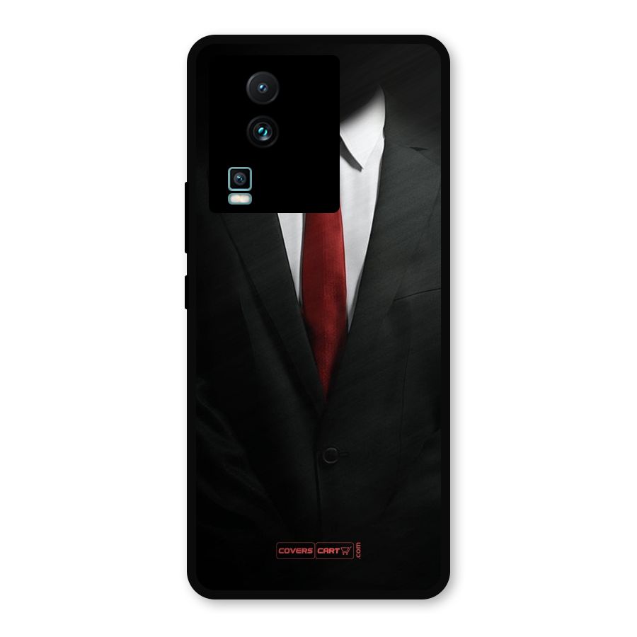 Classic Suit Metal Back Case for iQOO Neo 7 Pro