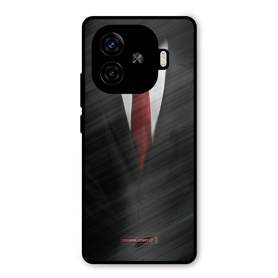 Classic Suit Metal Back Case for iQOO Z9 Turbo