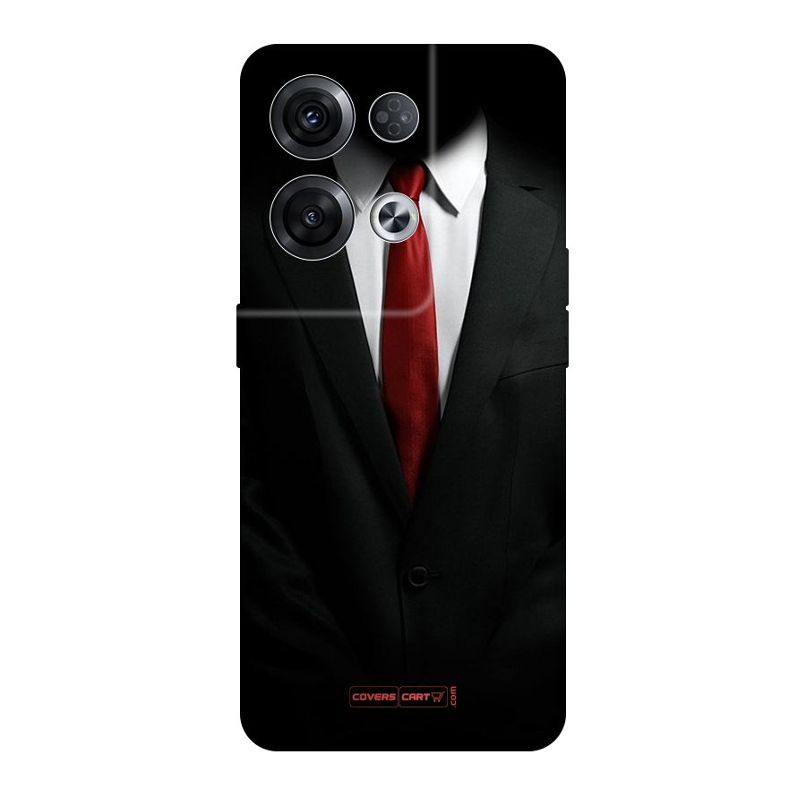 Classic Suit Original Polycarbonate Back Case for Oppo Reno8 Pro 5G