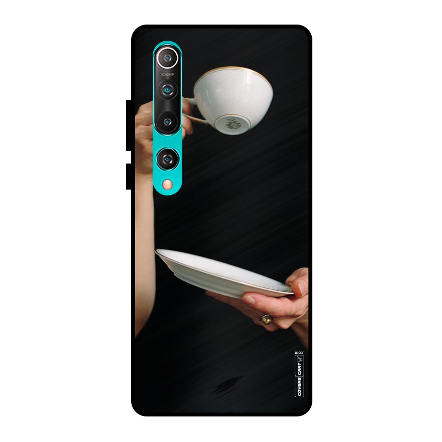 Classic Tea Cup Metal Back Case for Mi 10