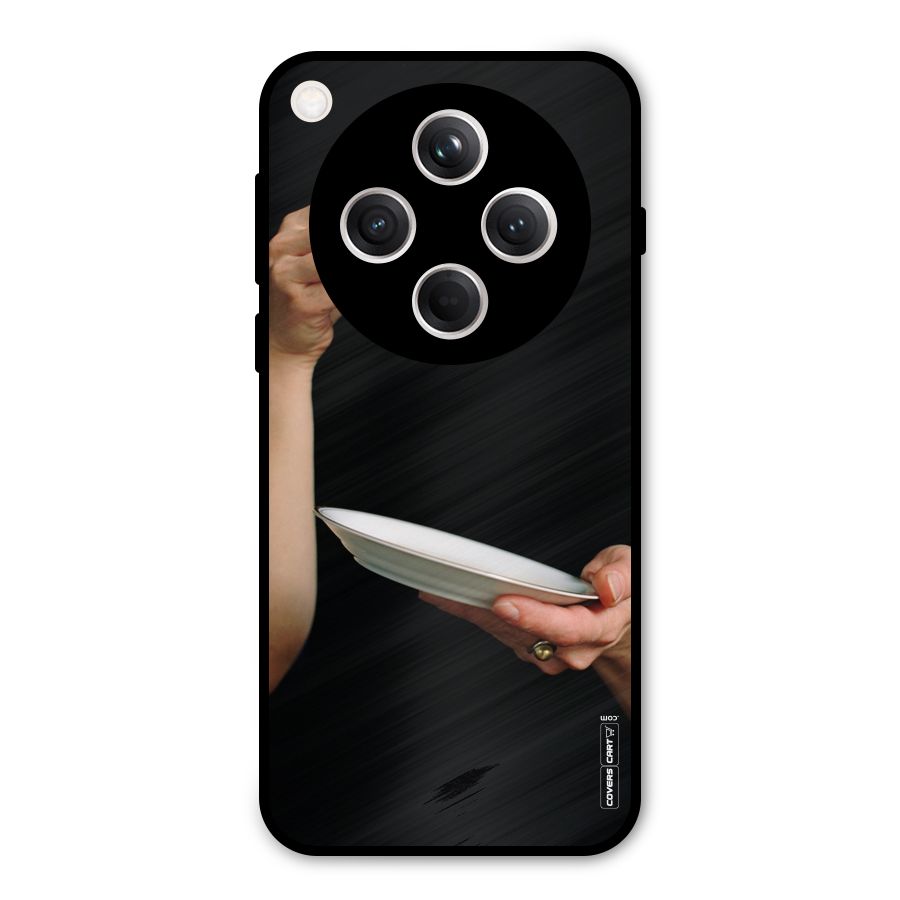 Classic Tea Cup Metal Back Case for Oppo Find X8
