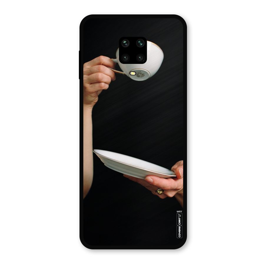 Classic Tea Cup Metal Back Case for Poco M2