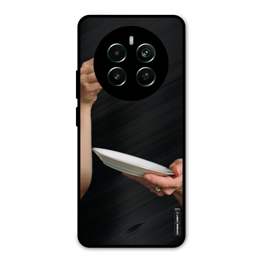 Classic Tea Cup Metal Back Case for Realme Narzo 70 Pro