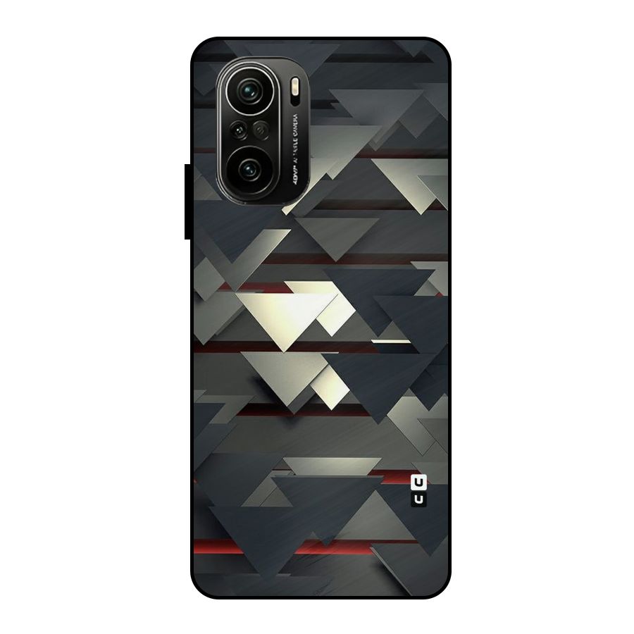Classic Triangles Design Metal Back Case for Mi 11x