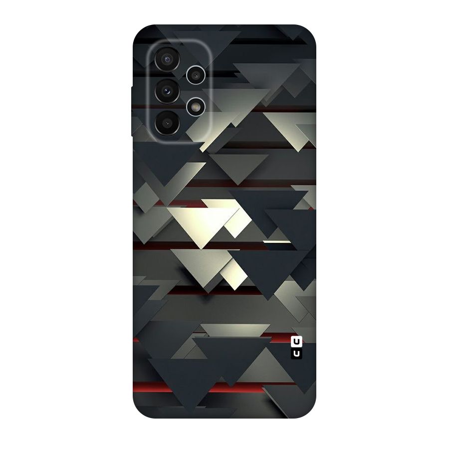 Classic Triangles Design Original Polycarbonate Back Case for Galaxy A23