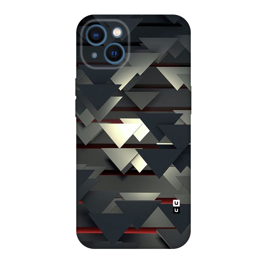 Classic Triangles Design Original Polycarbonate Back Case for iPhone 13
