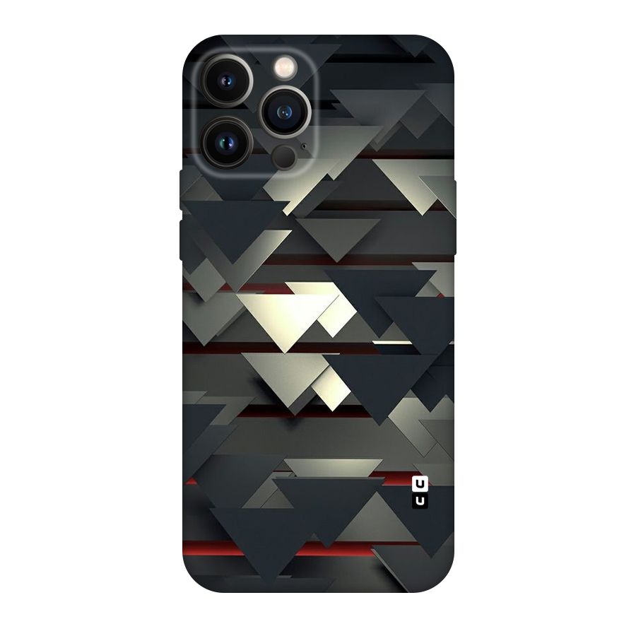 Classic Triangles Design Original Polycarbonate Back Case for iPhone 13 Pro Max