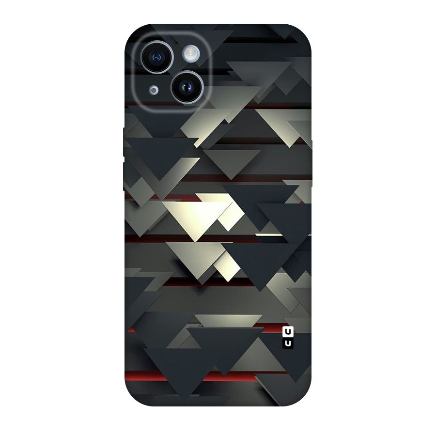 Classic Triangles Design Original Polycarbonate Back Case for iPhone 14