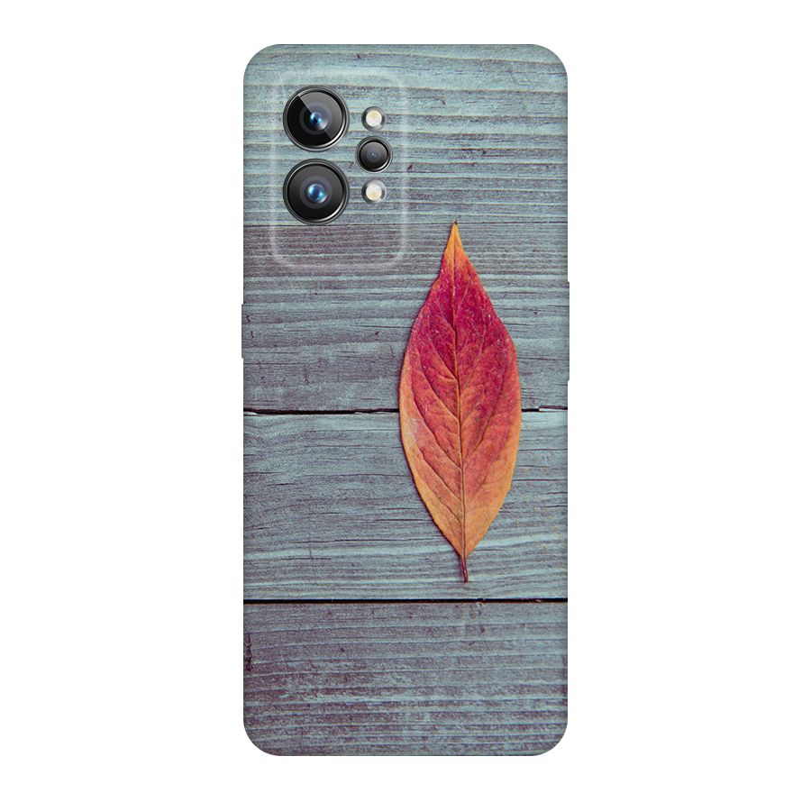 Classic Wood Leaf Original Polycarbonate Back Case for Realme GT2 Pro