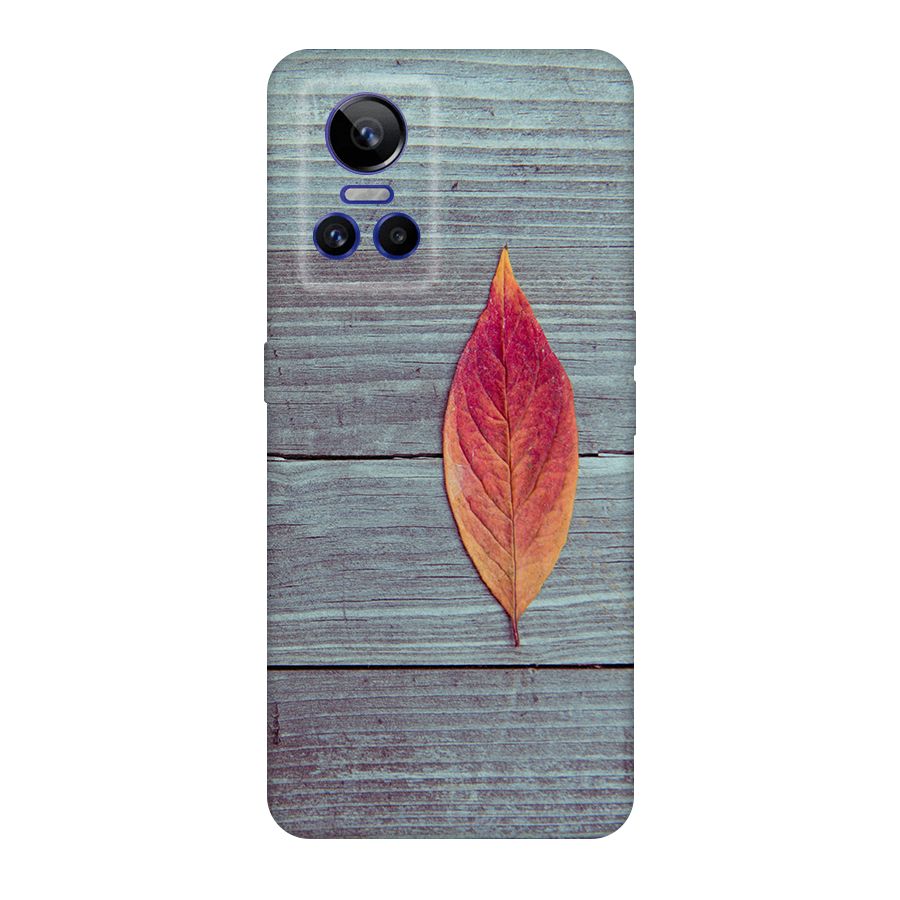 Classic Wood Leaf Original Polycarbonate Back Case for Realme GT Neo 3