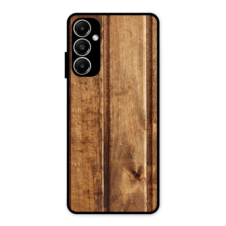 Classic Wood Print Metal Back Case for Galaxy A05s