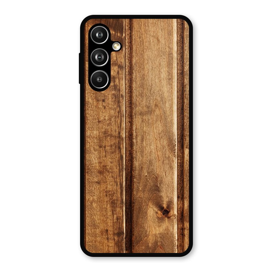 Classic Wood Print Metal Back Case for Samsung Galaxy M54