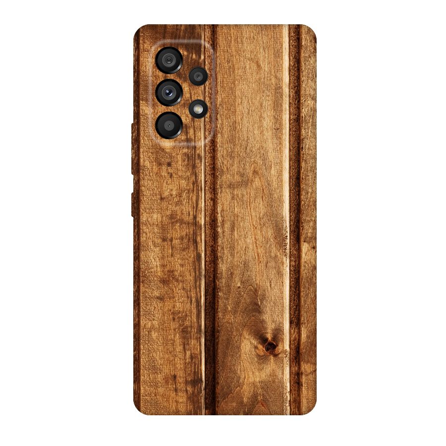 Classic Wood Print Original Polycarbonate Back Case for Galaxy A53 5G