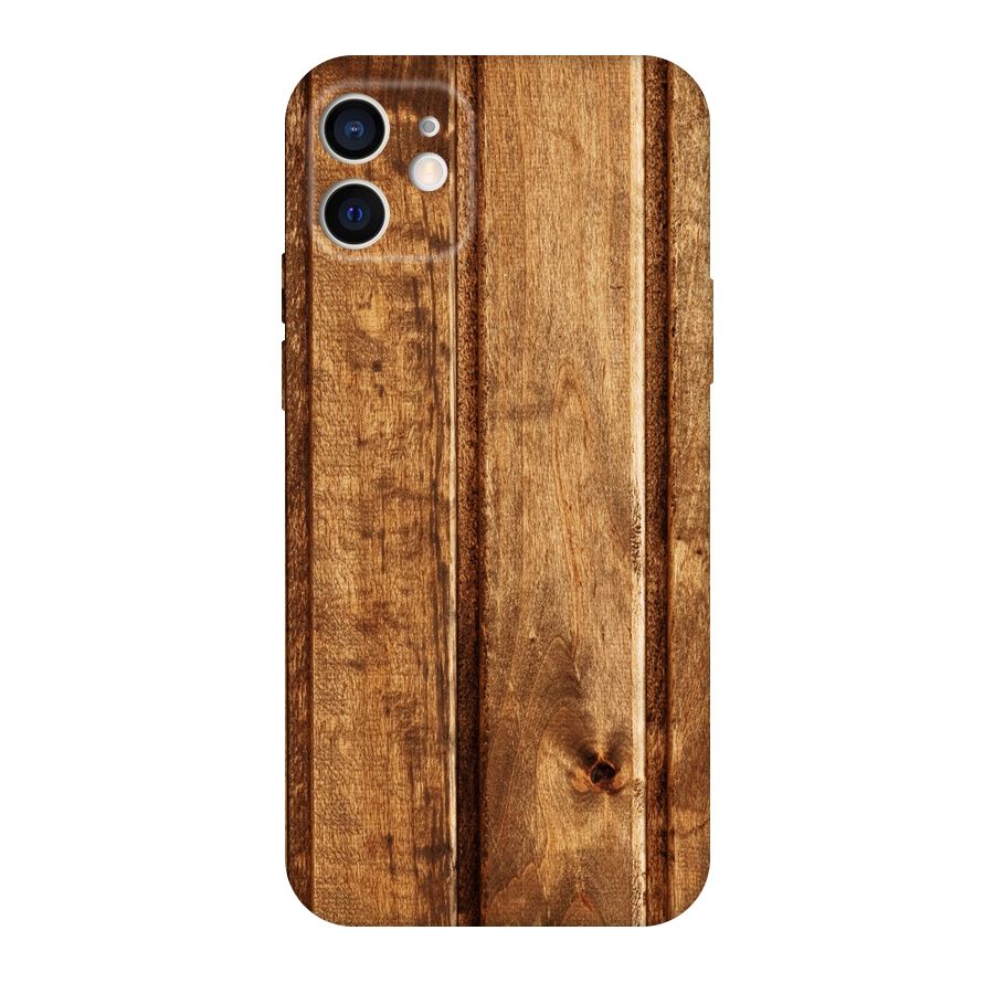 Classic Wood Print Original Polycarbonate Back Case for iPhone 12