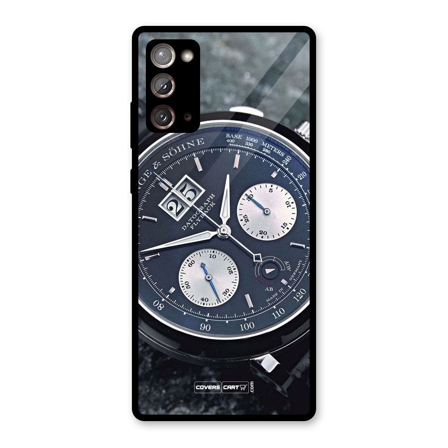 Classic Wrist Watch Glass Back Case for Galaxy Note 20