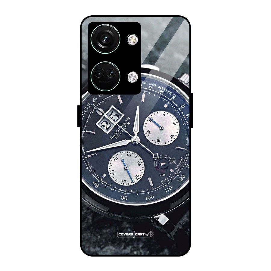 Classic Wrist Watch Glass Back Case for Oneplus Nord 3