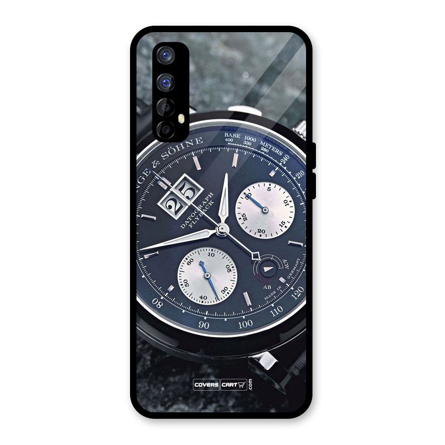 Classic Wrist Watch Glass Back Case for Realme Narzo 20 Pro