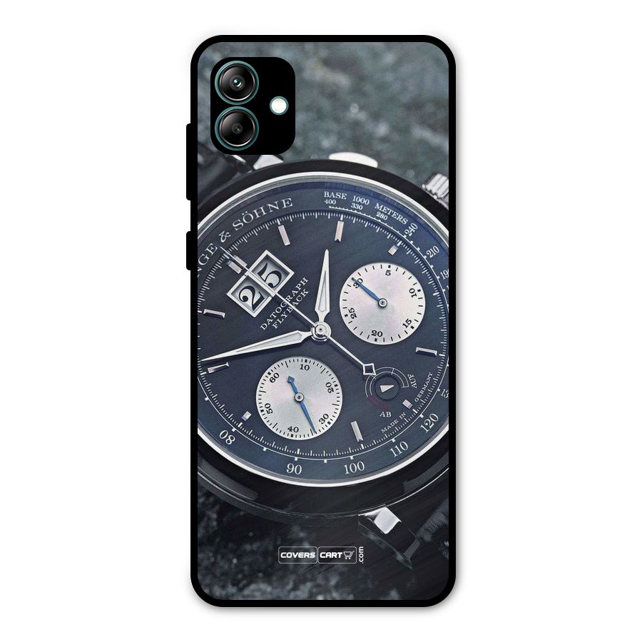 Classic Wrist Watch Metal Back Case for Galaxy A04