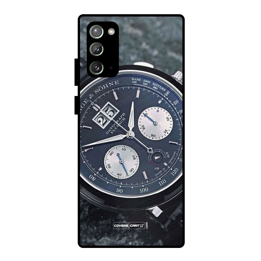 Classic Wrist Watch Metal Back Case for Galaxy Note 20