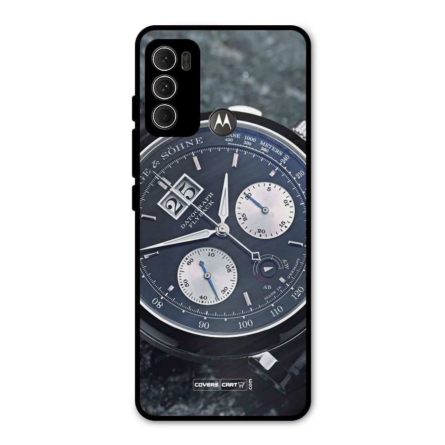 Classic Wrist Watch Metal Back Case for Moto G60