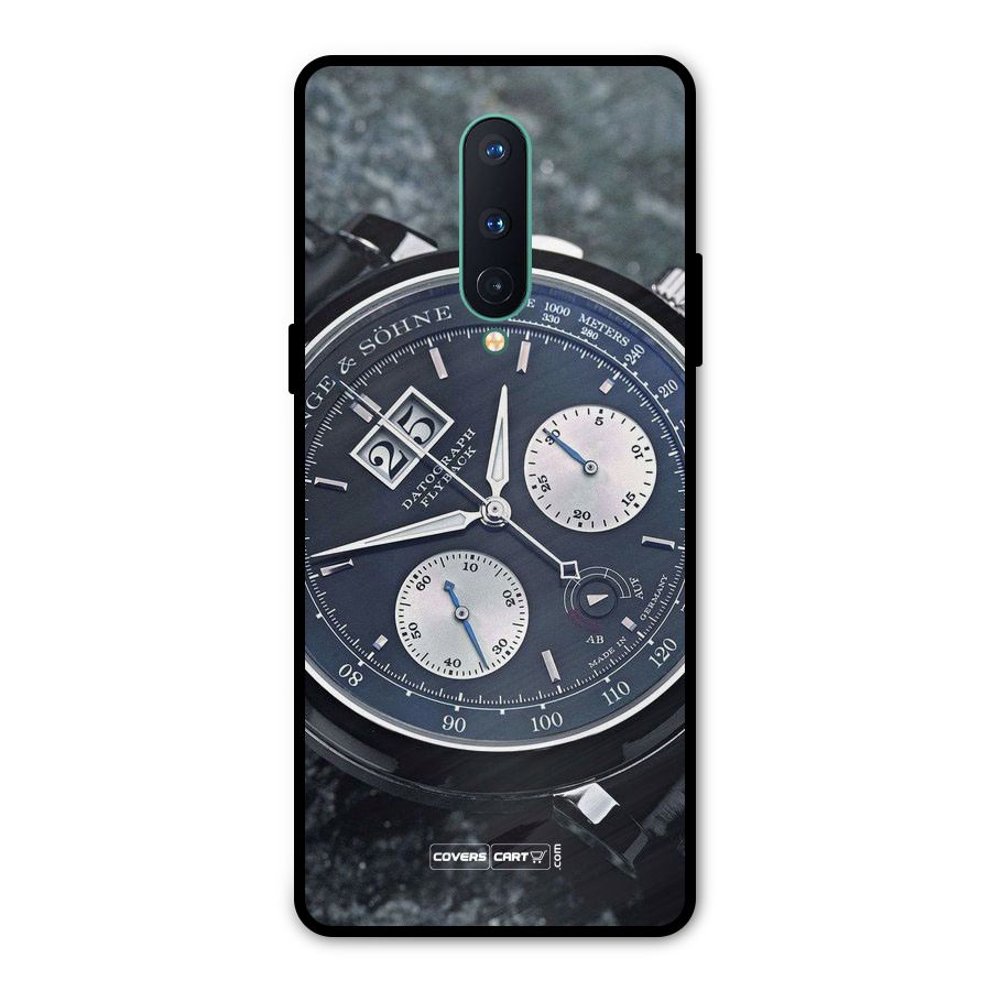 Classic Wrist Watch Metal Back Case for OnePlus 8