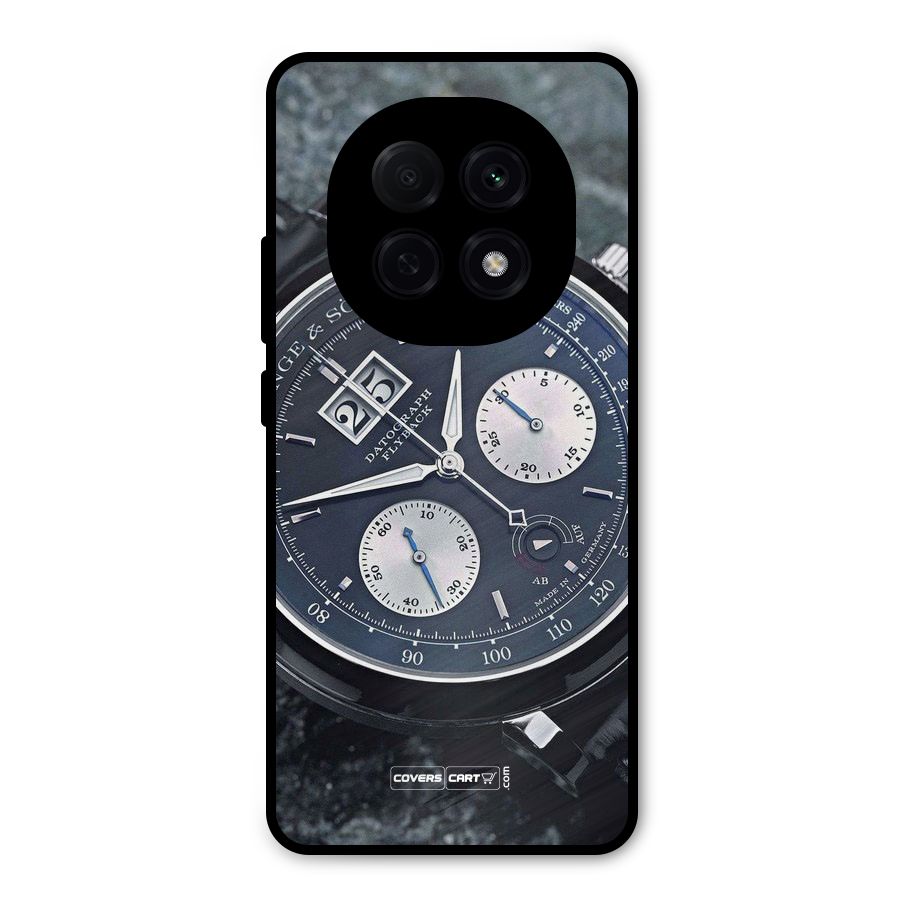 Classic Wrist Watch Metal Back Case for Oppo F29 Pro