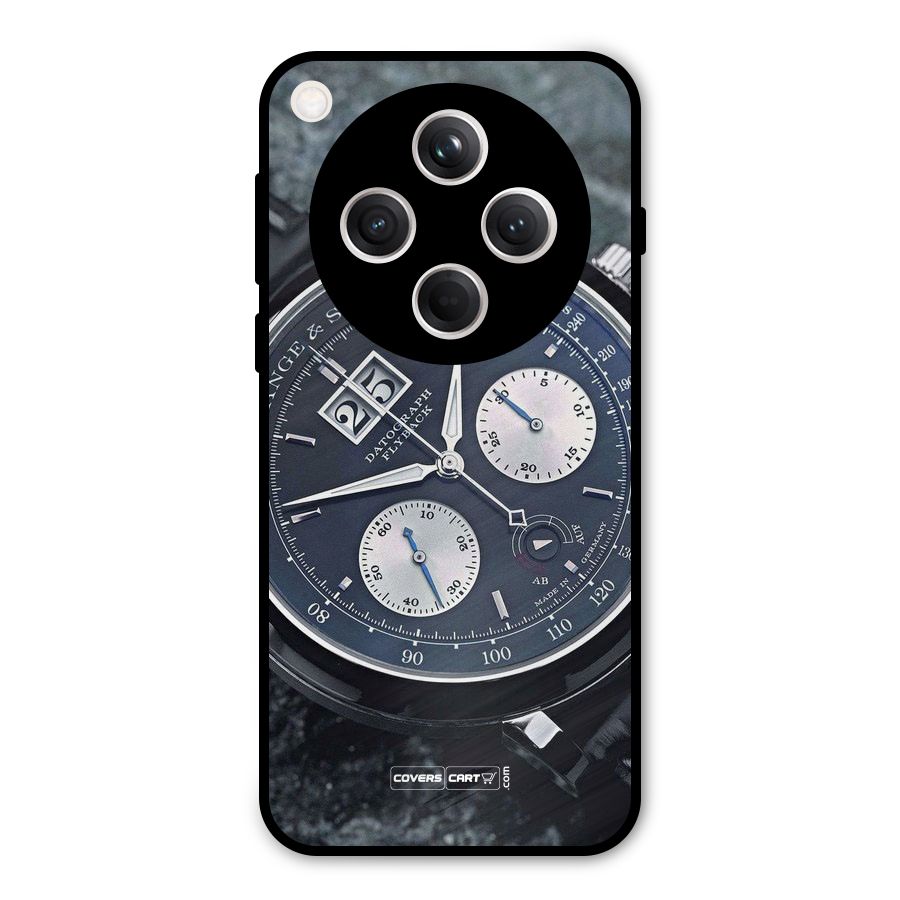 Classic Wrist Watch Metal Back Case for Oppo Find X8