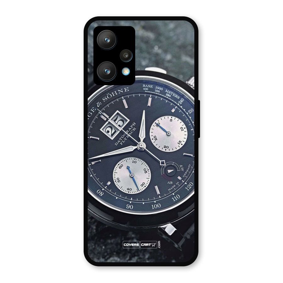 Classic Wrist Watch Metal Back Case for Realme 9 Pro Plus 5G