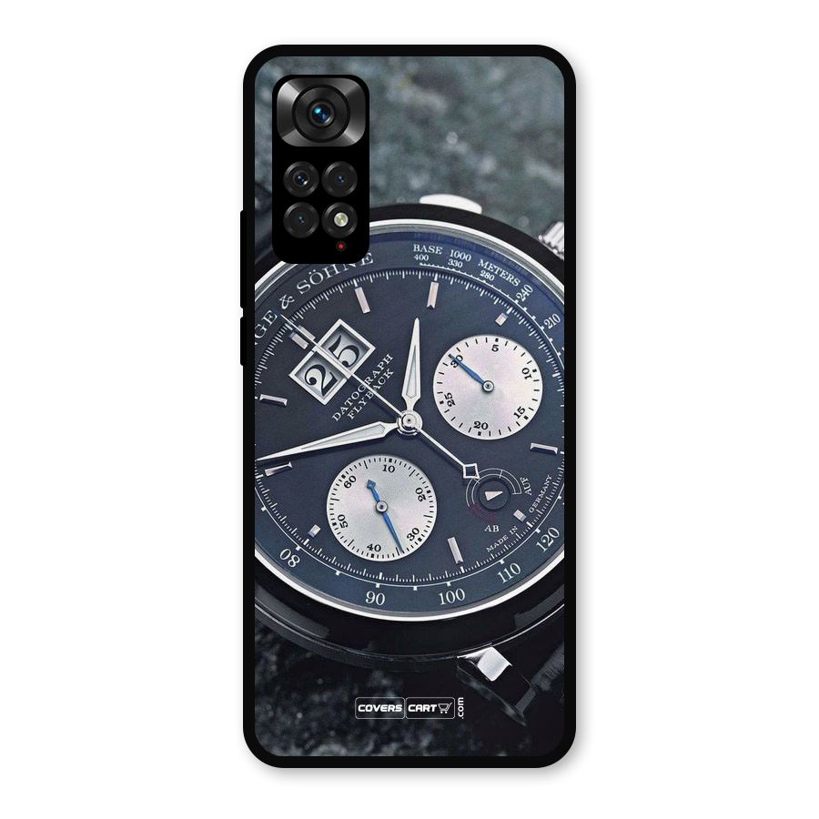 Classic Wrist Watch Metal Back Case for Redmi Note 11s